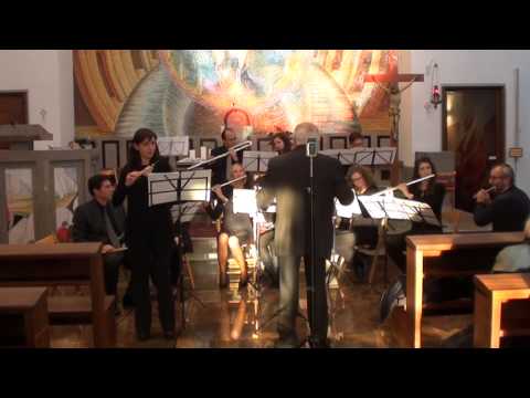 E. Magalif - COLIBRI - Trieste Flute Ensemble - Giorgio Blasco, Conductor - Soloist Irina Perosa