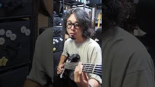 Bass Play 28  サウンドの秘密は開発中のシグネイチャーエフェクターです  #bass #slap