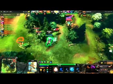 Na`Vi vs TongFu Game 3 Highlights TI3 (Fountain Hook)