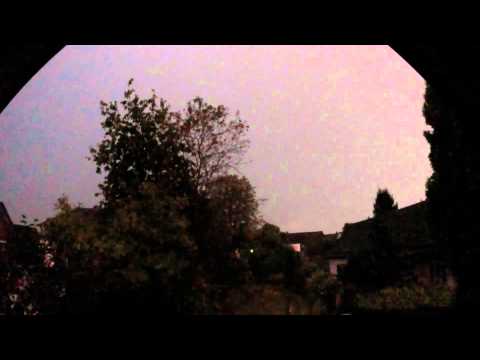 Storm/Unwetter über Bayern 14.8.15 - FullHD