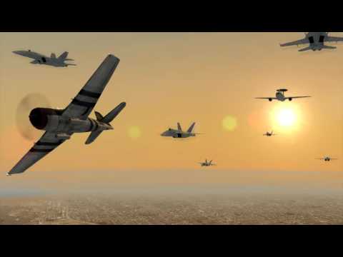 Ace Combat: Joint Assault - In-Game Ending Cutscene (HD)