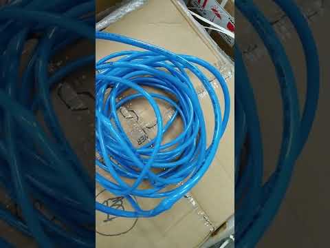 PU (Poly Urethane) tube -1/4" for pneumatic connection.