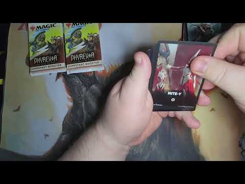 magic the gathering x2 JUMPSTART boosters phyrexia all will be one "shuffle and play" packs