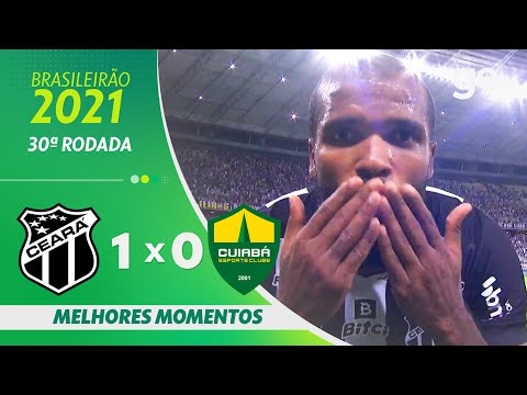 Gols e lances de Ceará x Cuiabá