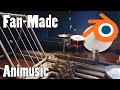 "Steel the Beats" (Fan-made Animusic) Blender 3D