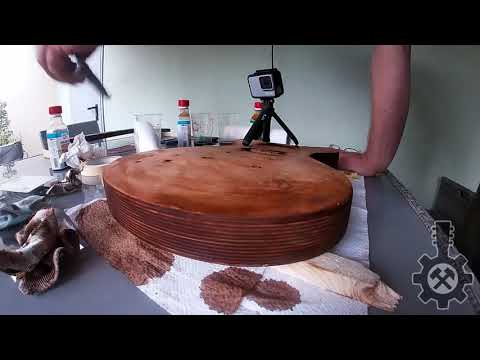 eh-gitarr - 09 - beizen und lackieren