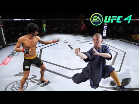 Bruce Lee vs Kungfu Master rematch ( EA Sports UFC 4 ) wwe mma