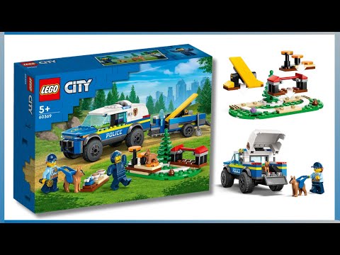 LEGO – Mobile Police Dog Training – 60369 Speed Build