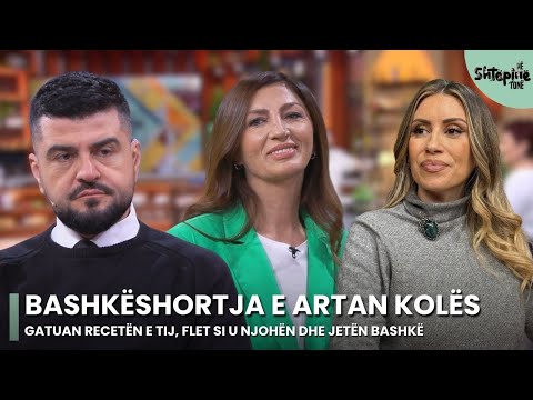 Bashkëshortja e Artan Kolës, gatuan recetën e tij. Flet si u njohën dhe jetën bashkë