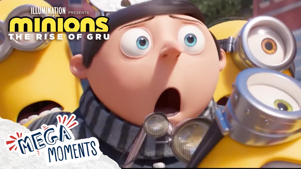 Escape from the Vicious 6! | Minions: The Rise Of Gru | Extended Preview | Movie | Mega Moments