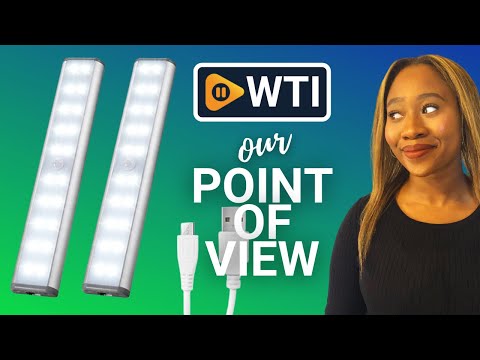 LEPOTEC Motion Sensor Cabinet Lights - WTI product video review