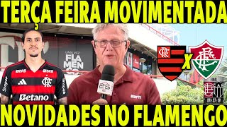 TERÇA FEIRA MOVIMENTADA NO FLAMENGO! CICERO MELO TROUXE A INFORMAÇÃO SOBRE O FLAMENGO!