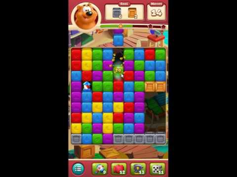 Toon Blast Level 283 - NO BOOSTERS 🐻🐺🐱