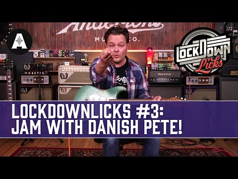 Jam Along With Danish Pete - Andertons LockDownLicks #3 (Let's Get Funky)