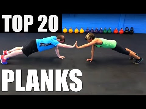 Top 20 Plank Exercises | Best Plank Variations for Flat Abs