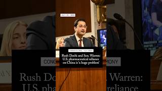 Thumbnail for Rush Doshi and Sen. Warren: U.S. pharmaceutical reliance on China is ‘a huge problem’