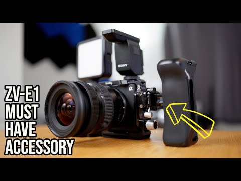 TRANSFORMED my ZV-E1 into a FX3 with SmallRig's ZV-E1 Cage & Snap-On NATO Side Handle 4017