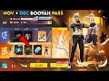 NOVEMBER BOOYAH PASS FREE FIRE 2025 DECEMBER BOOYAH PASS NEXT BOOYAH PASS REVIEW FFNEW EVENT OB51