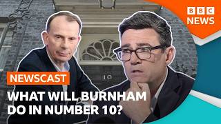 What could Andy Burnham's plan be in Downing Street? | BBC Newscast