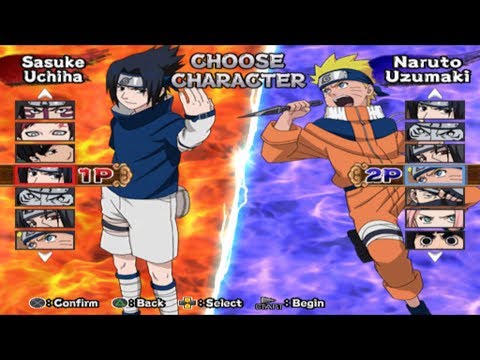 Naruto: Uzumaki Chronicles 2 All Characters [PS2]