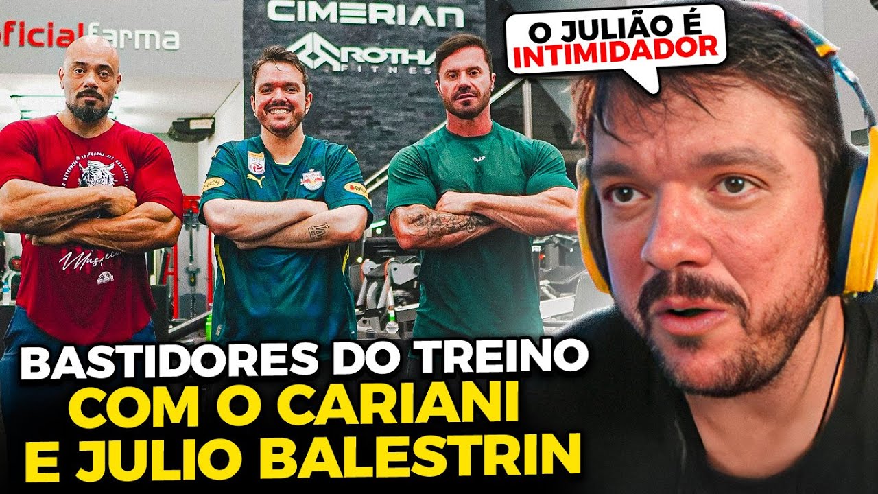 COMO FOI TREINAR COM O RENATO CARIANI E JULIO BALESTRIN PELA PRIMEIRA VEZ
