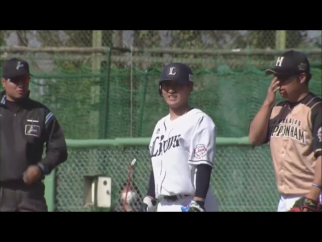 【ファーム】ライオンズ・永江のタイムリーでチームは二桁得点‼ 2019/4/5 L-F(ファーム)