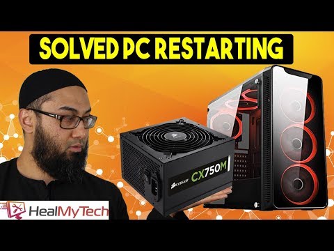 PC Keeps Restarting Randomly Finally Solved | Corsair CX750M Power Supply Problems
