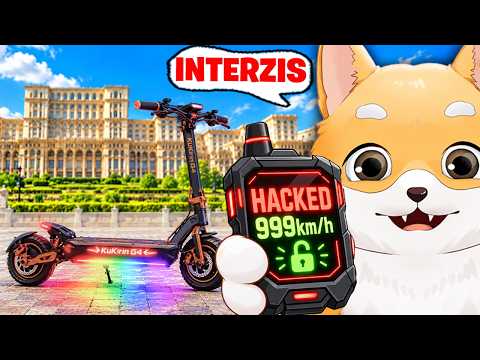 Deblochez Viteza cu HACK la Trotineta KUKIRIN G4 in Roblox...