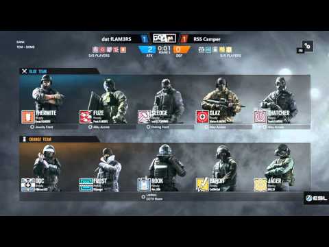 ESL EU Go4R6 (PC) #11 dat fLAM3RS vs RSS Camper