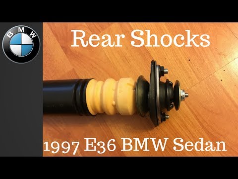 Rear End Overhaul: Bilstein Shock Absorbers & Meyle HD Mounts - E36 E46 BMW
