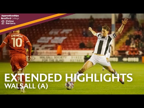 EXTENDED HIGHLIGHTS: Walsall v Bradford City