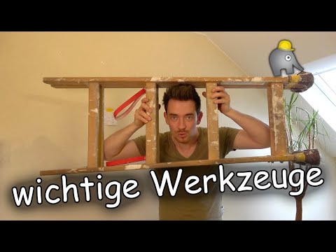 Wichtige Werkzeuge für Malerarbeiten | Kleine Helfer | Teil 1