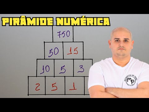 Pirâmide numérica - Multiplicação de números naturais
