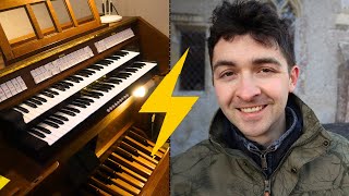My first ELECTRONIC ORGAN! Investigating a Historic Military Village Church
