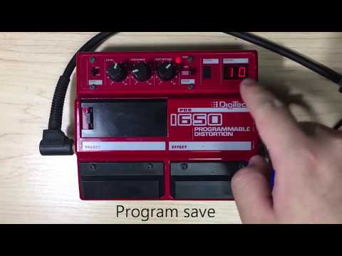 DigiTech PDS 1650 Programmable Distortion DOD high gain extreme imagen 8