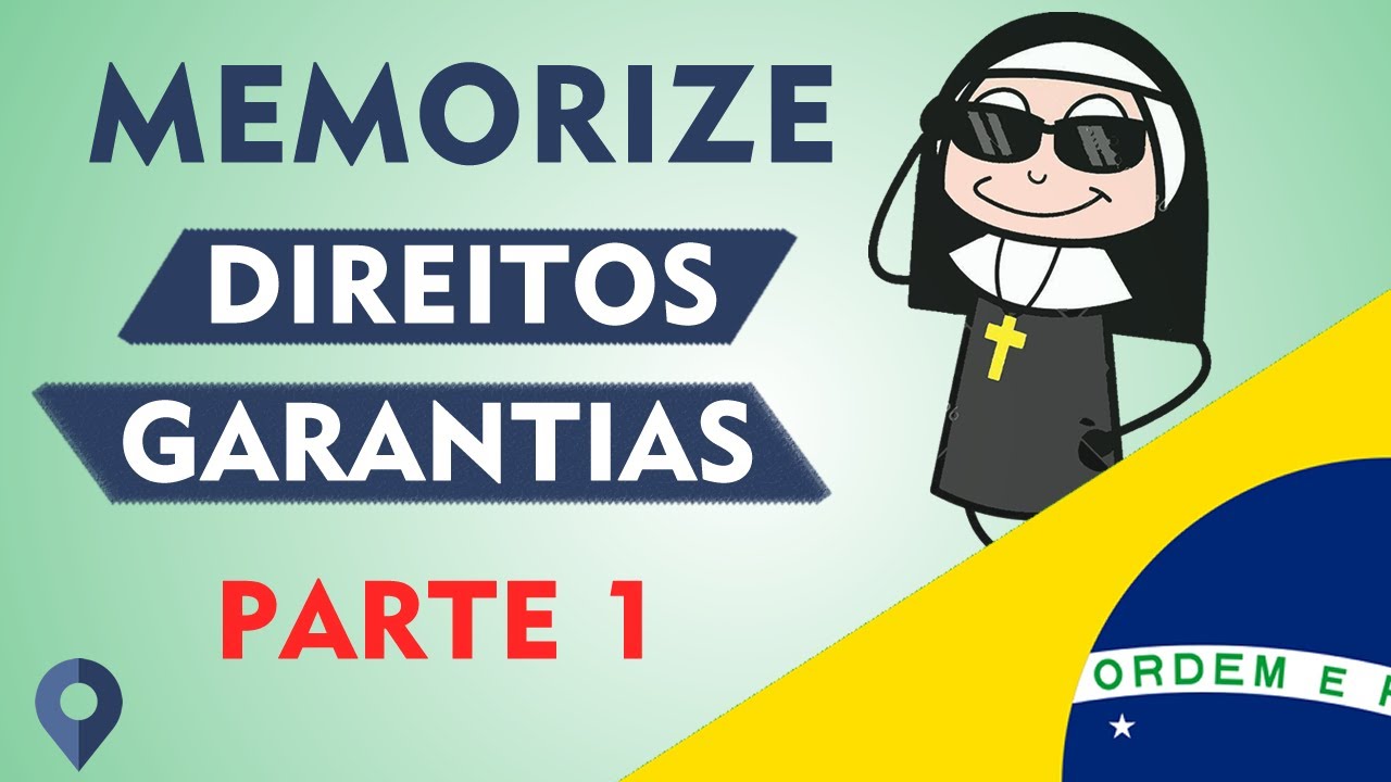 Mapa Mental - Direito Constitucional #03 - Direitos e Garantias (Parte  01)