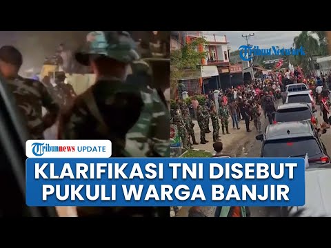Viral Video Prajurit TNI Ricuh dengan Warga yang Bawa Bantuan ke Aceh Tamiang, Kapuspen Buka Suara