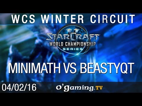 MiNiMaTh vs Beastyqt - ZvT - WCS Winter Circuit Championship - W2 Qualifier EU #2