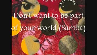 David Byrne   Rei Momo #8   Don&#39;t want to be part of your world Samba