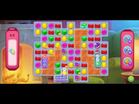 Homescapes level 8603 Super Hard level