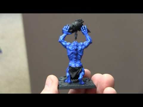 Warhammer Fantasy Troll, partially painted