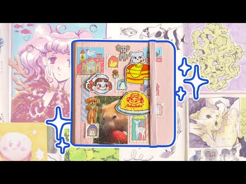 Painfully detailed sketchbook tour (2024-25)