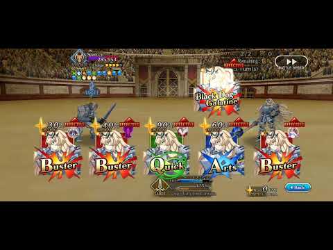 [Fgo en] Grand Nerofest Spartacus EQ - Barghest solo