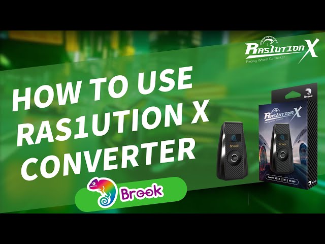 Vídeo relacionado con Brook Ras1ution X - Convertidor de rueda de carreras para Xbox Series X|S, Xbox One y Xbox 360 | Soporte de rueda 60+, retroalimentación de fuerza, control de aplicación y llavero exclusivo
