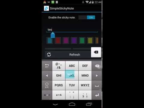 Simple Sticky Note Video