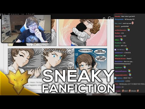 Sneaky reads a fanfiction - Funny Stream Moments w/ Meteos