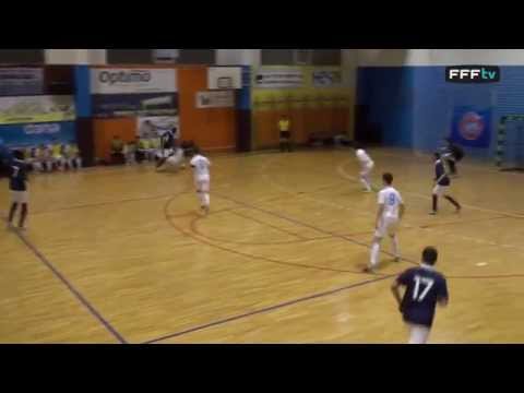 Futsal U21 : Slovénie-France (4-3 et 3-1), les buts