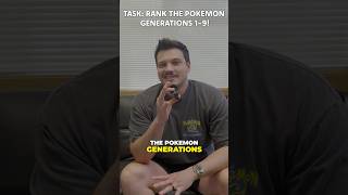 Ranking The Pokémon Generations! #pokemon