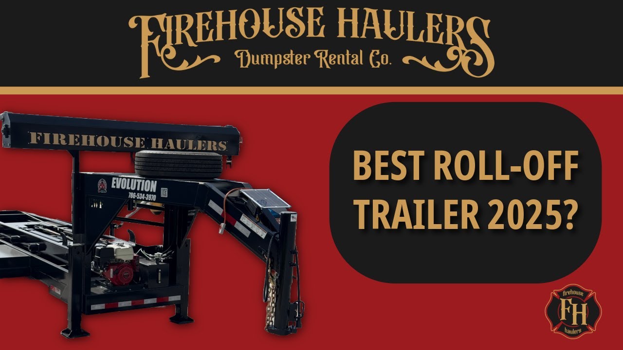Best Roll-Off Dumpster Trailer of 2025? | Firehouse Haulers