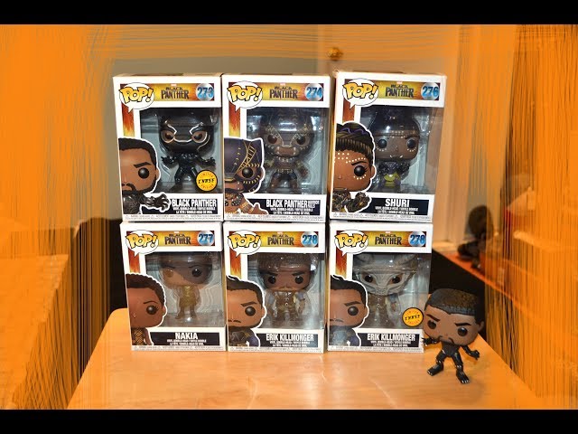 Vídeo relacionado con Funko Pop! Marvel: Black Panther - Erik Killmonger - 1/6 de Probabilidades de Obtener la Rara Variante Chase - Figura de Vinilo Coleccionable - Idea de Regalo- Mercancia Oficial